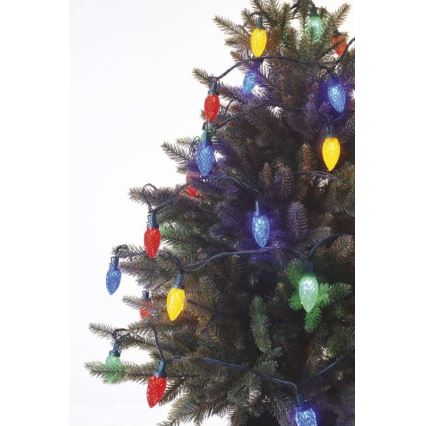 LED Zunanja božična veriga 50xLED/8 načinov 14,8m IP44 multicolor