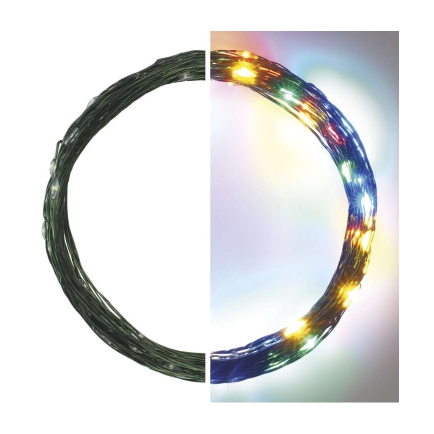 LED Zunanja božična veriga 75xLED/12,5m IP44 multicolor