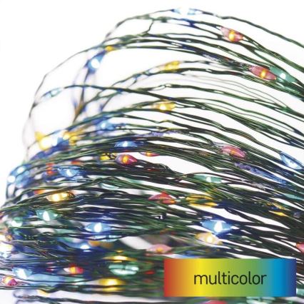 LED Zunanja božična veriga 75xLED/12,5m IP44 multicolor