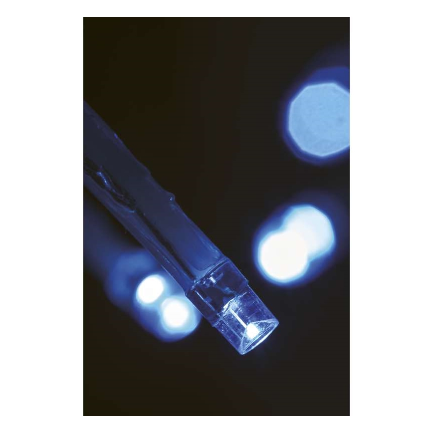LED Zunanja božična veriga CHAIN 180xLED/8 funkcij 8m IP44 toplo bela