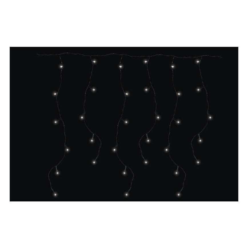 LED Zunanja božična veriga CHAIN 180xLED/8 funkcij 8m IP44 toplo bela