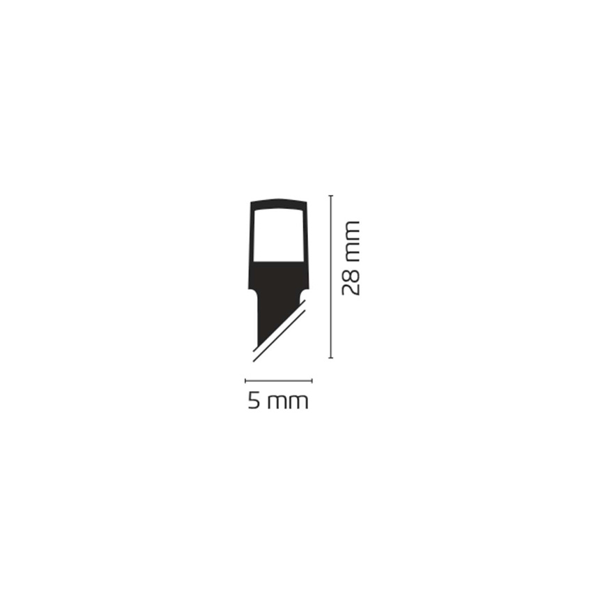 Božični okrasek zunanji veriga CHAIN IP44 4m 40xLED IP44