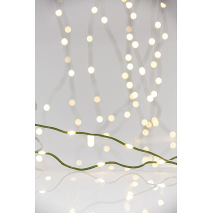 LED Zunanja božična veriga LINE 700xLED/8 funkcij 40 m IP44 topla bela