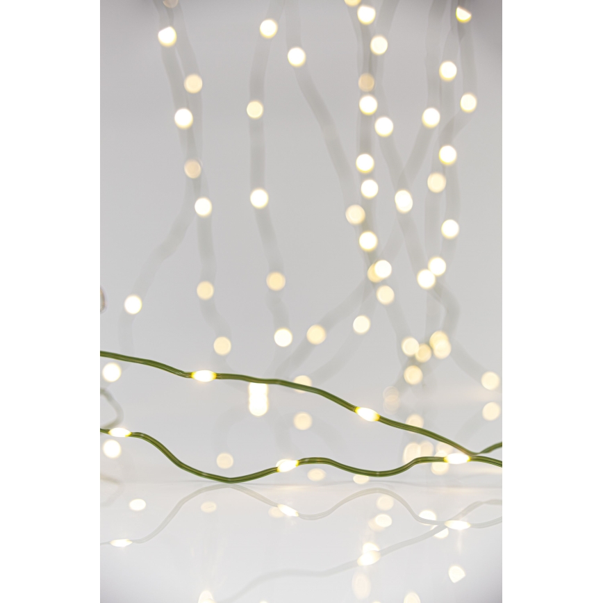 LED Zunanja božična veriga LINE 700xLED/8 funkcij 40 m IP44 topla bela