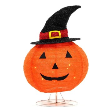 LED Zunanja dekoracija HALLOWEEN LED/3xAA/topla bela IP44 buče