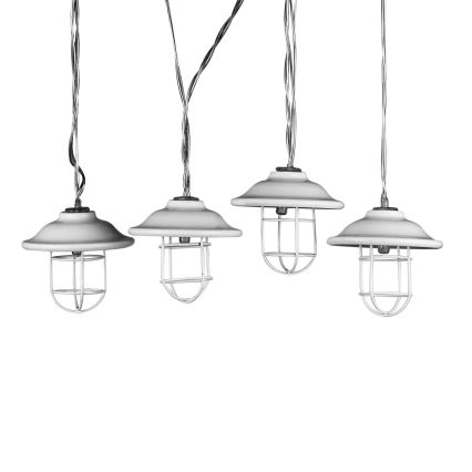 LED Zunanja dekorativna razsvetljava LOFT 10xLED/2xAA
