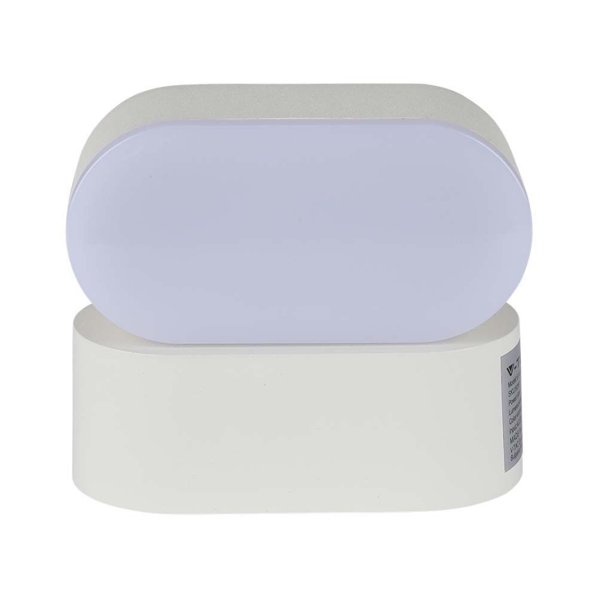 LED Zunanja fleksibilna stenska svetilka LED/5W/230V 3000K IP65 bela