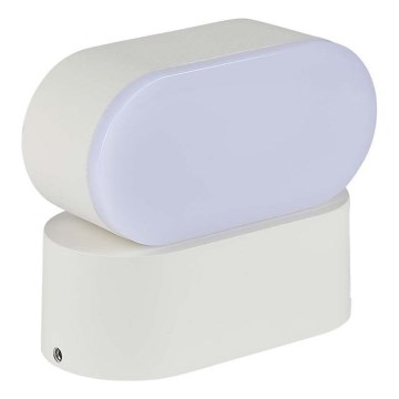 LED Zunanja fleksibilna stenska svetilka LED/5W/230V 4000K IP65 bela