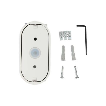 LED Zunanja fleksibilna stenska svetilka LED/5W/230V 4000K IP65 bela