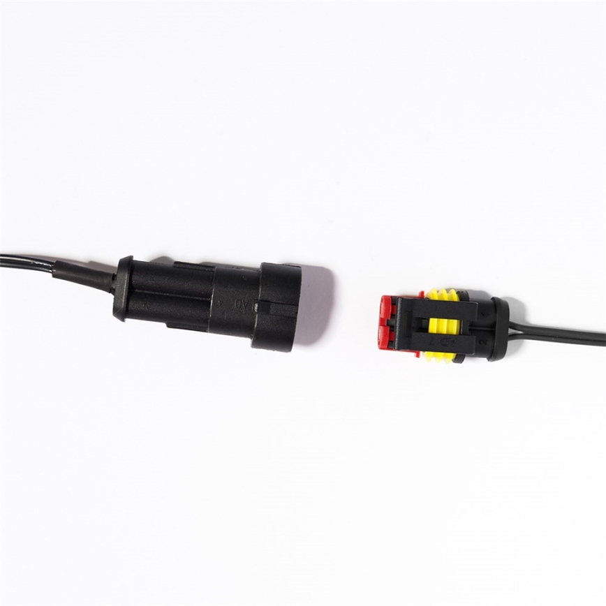 LED zunanja girlanda CONE FILAMENT 20xE10 19 m barvna/toplo bela IP44, Izdelano v EU