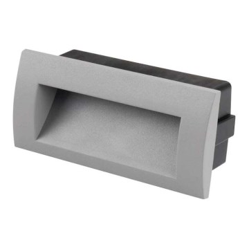 LED Zunanja orientacijska vgrajena svetilka BUILT-IN 1xLED/3W topla bela IP65