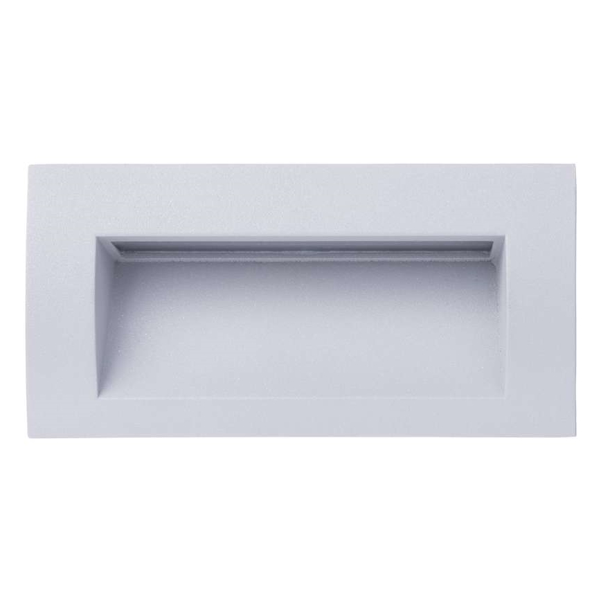 LED Zunanja orientacijska vgrajena svetilka BUILT-IN 1xLED/3W topla bela IP65