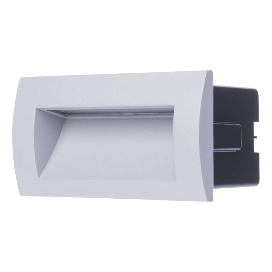 LED Zunanja orientacijska vgrajena svetilka BUILT-IN 1xLED/3W topla bela IP65