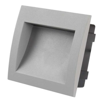 LED Zunanja orientacijska vgrajena svetilka BUILT-IN 1xLED/3W topla bela IP65