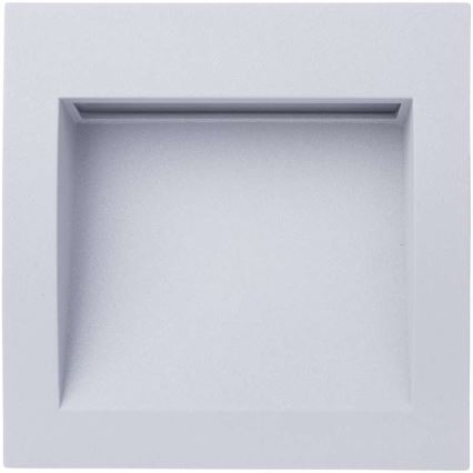 LED Zunanja orientacijska vgrajena svetilka BUILT-IN 1xLED/3W topla bela IP65