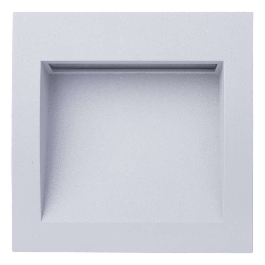 LED Zunanja orientacijska vgrajena svetilka BUILT-IN 1xLED/3W topla bela IP65