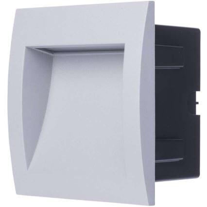 LED Zunanja orientacijska vgrajena svetilka BUILT-IN 1xLED/3W topla bela IP65