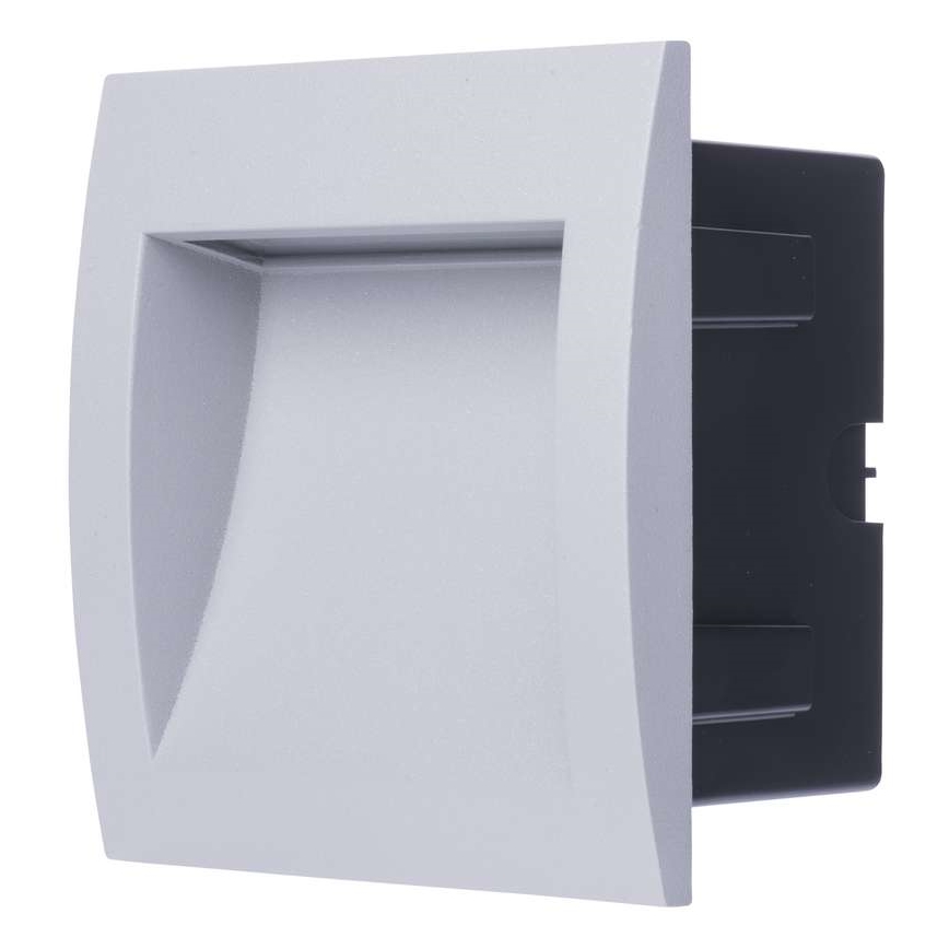 LED Zunanja orientacijska vgrajena svetilka BUILT-IN 1xLED/3W topla bela IP65