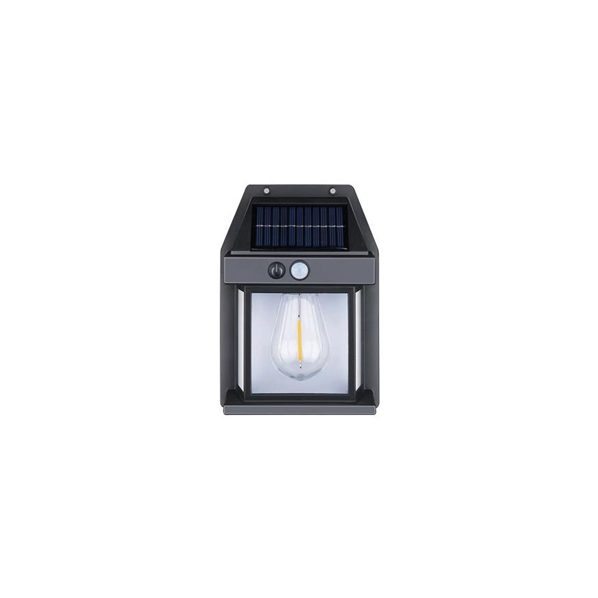 LED Zunanja solarna stenska svetilka s senzorjem LED/1W/230V 1200 mAh IP65