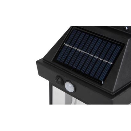 LED Zunanja solarna stenska svetilka s senzorjem LED/1W/230V 1200 mAh IP65