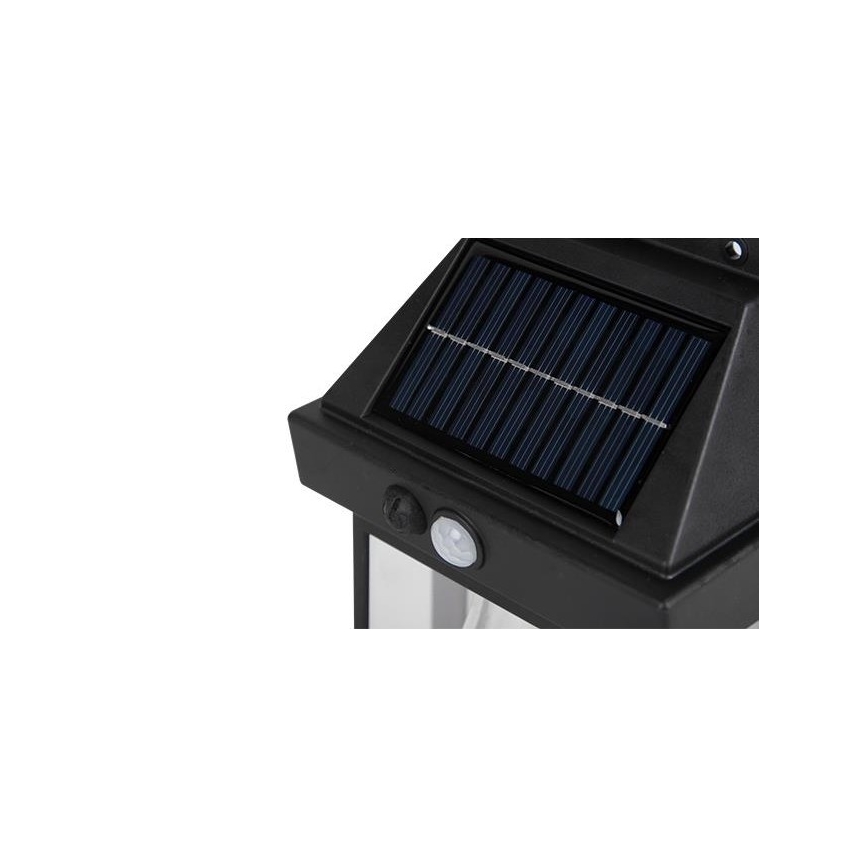 LED Zunanja solarna stenska svetilka s senzorjem LED/1W/230V 1200 mAh IP65