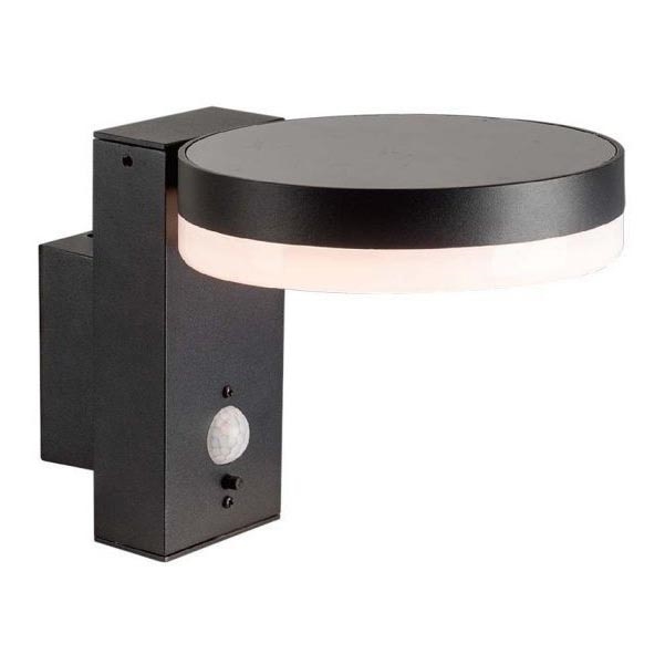 LED Zunanja solarna stenska svetilka s senzorjem LED/5,5W/3,7V 3000K IP54 2000 mAh