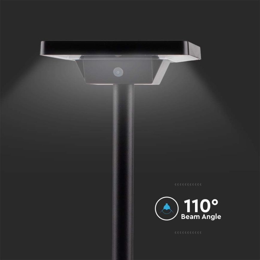 LED Zunanja solarna svetilka 2v1 LED/2W/3,7V IP65 3000/4000/6500K