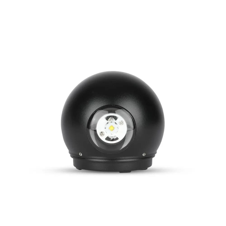 LED Zunanja stenska luč LED/6W/230V 3000K IP65 črna