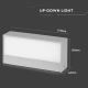 LED Zunanja stenska svetilka 1xLED/9W/230V IP65 3000K