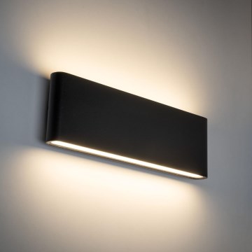 LED Zunanja stenska svetilka ARWENA 2xLED/12W/230V IP54 črna