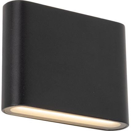 LED Zunanja stenska svetilka ARWENA 2xLED/3W/230V IP54 črna