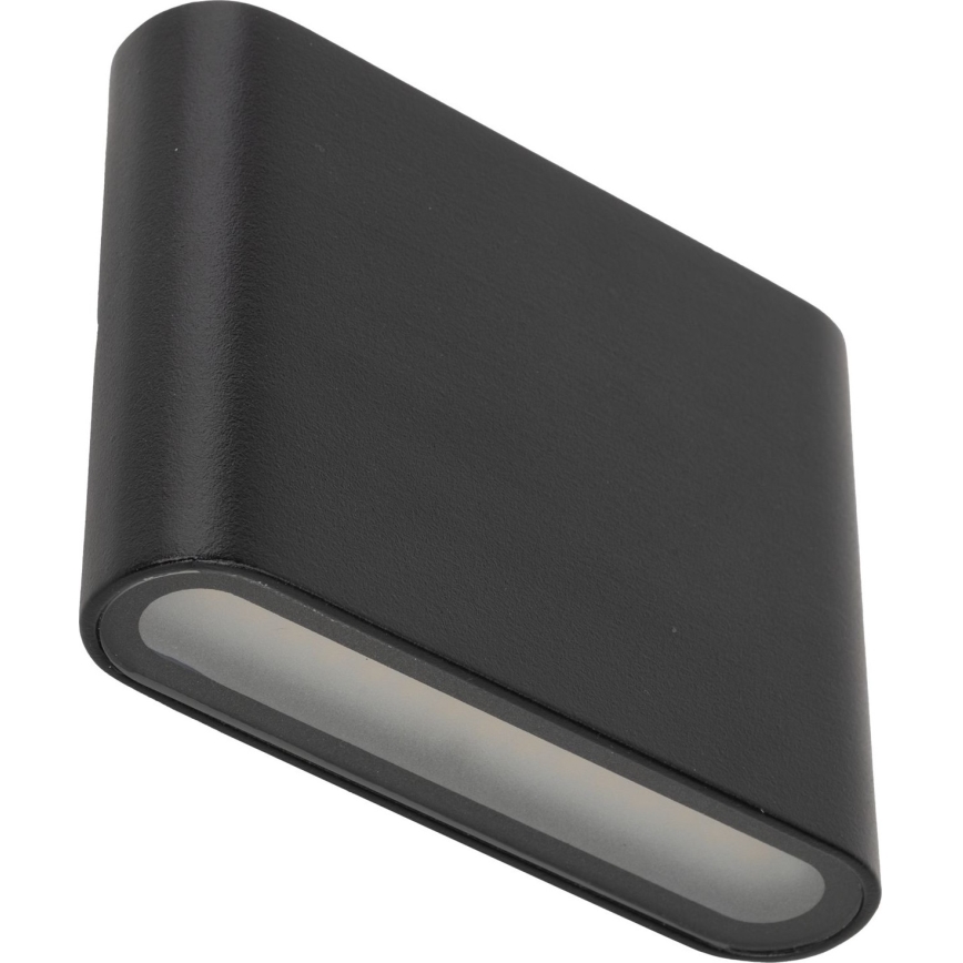 LED Zunanja stenska svetilka ARWENA 2xLED/3W/230V IP54 črna