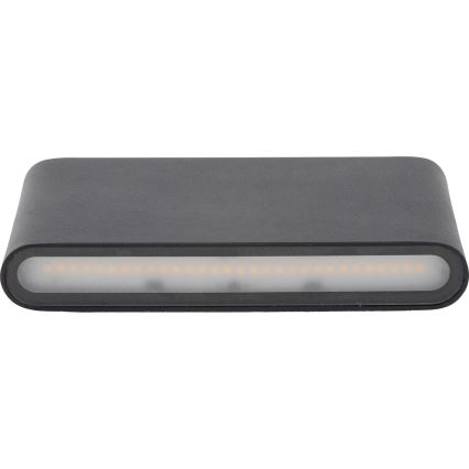 LED Zunanja stenska svetilka ARWENA 2xLED/6W/230V IP54 črna