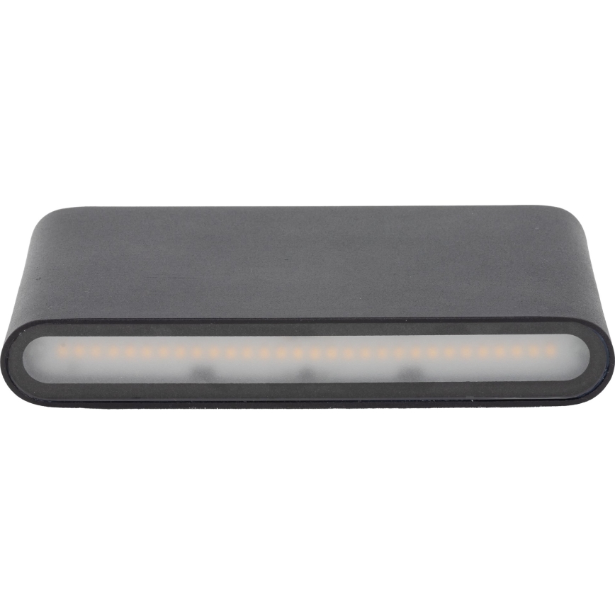 LED Zunanja stenska svetilka ARWENA 2xLED/6W/230V IP54 črna