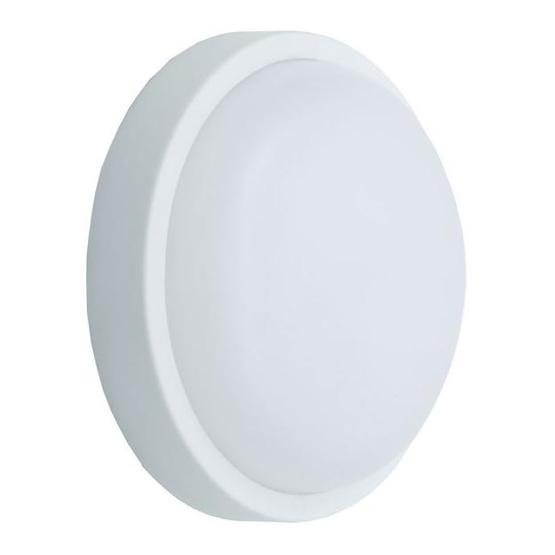 LED Zunanja stenska svetilka BULKHEAD LED/18W/230V 3000K IP54 bela