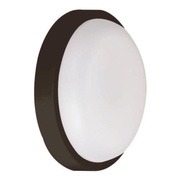 LED Zunanja stenska svetilka BULKHEAD LED/18W/230V 3000K IP54 črna
