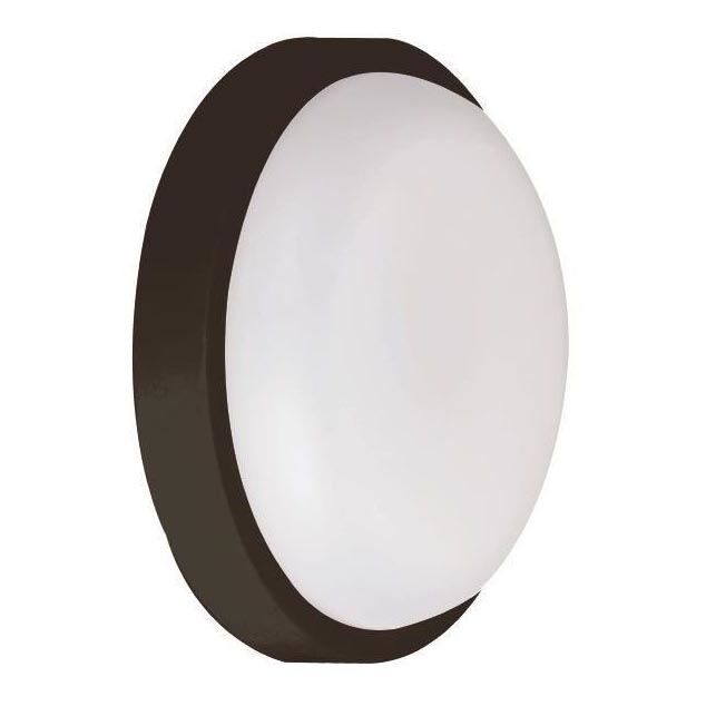 LED Zunanja stenska svetilka BULKHEAD LED/18W/230V 3000K IP54 črna