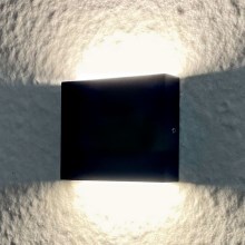 LED Zunanja stenska svetilka CHICAGO 2xLED/3,25W/230V IP44