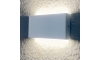 LED Zunanja stenska svetilka CHICAGO 2xLED/5,5W/230V IP44 bela