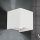 LED Zunanja stenska svetilka CUBE 2xLED/3W/230V IP54 bela