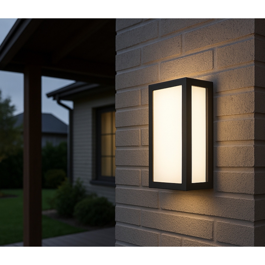LED Zunanja stenska svetilka ENTERA LED/10W/230V 4000K IP54