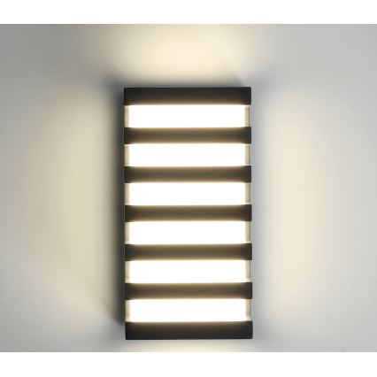 LED Zunanja stenska svetilka ENTERA P LED/10W/230V 4000K IP54