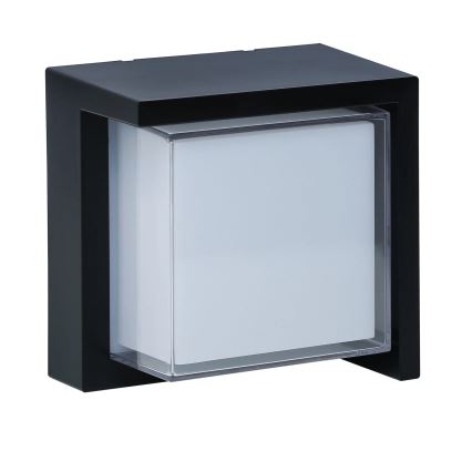 LED Zunanja stenska svetilka ESSEN LED/12W/230V IP44 črna