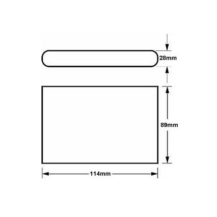 LED Zunanja stenska svetilka FLOW 2xLED/3W/230V IP54 črna