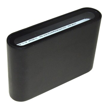 LED Zunanja stenska svetilka FLOW LED/3W/230V IP54 črna