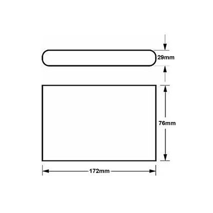 LED Zunanja stenska svetilka FLOW LED/6W/230V IP54 črna