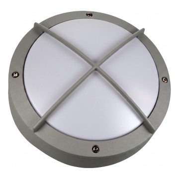 LED zunanja stenska svetilka FRODA LED/12W/230V IP54 siva