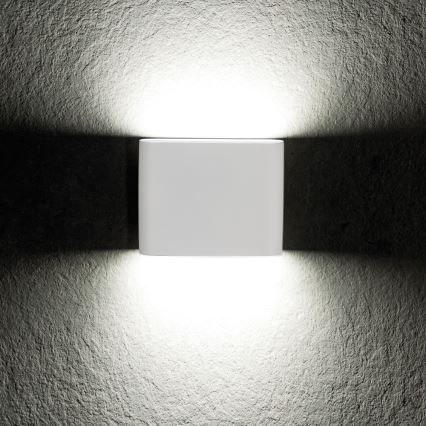 LED Zunanja stenska svetilka GARTO LED/8W/230V bela