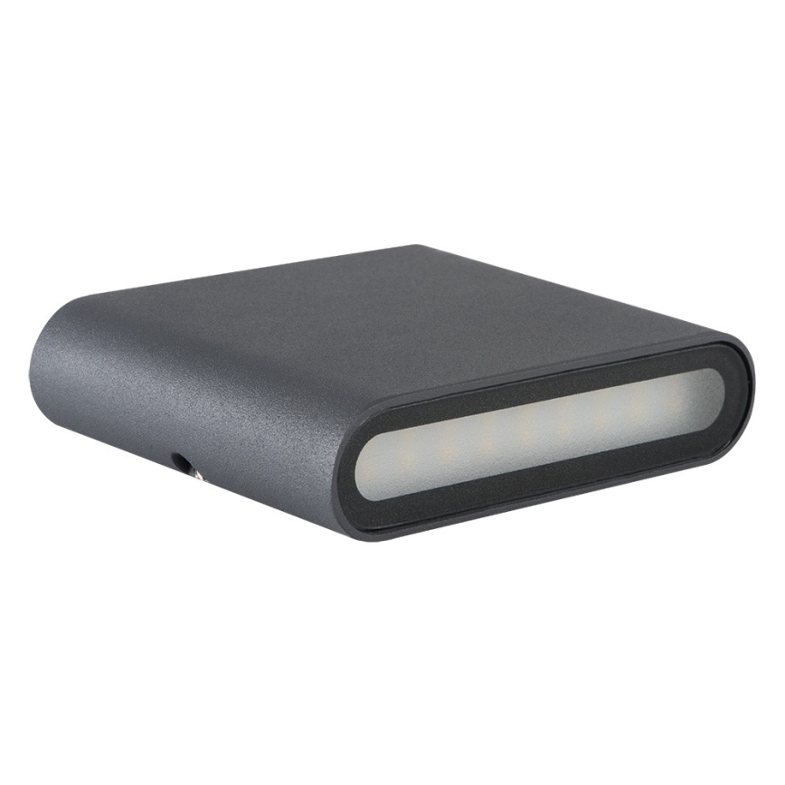 LED Zunanja stenska svetilka GARTO LED/8W/230V grafit