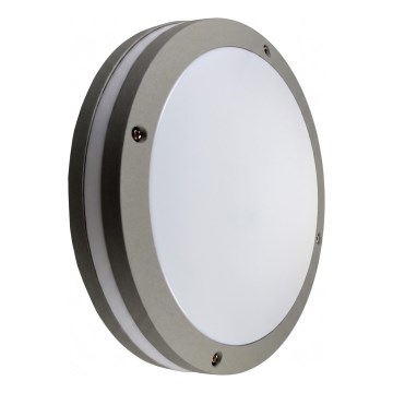 LED zunanja stenska svetilka JONAS LED/18W/230V IP54 siva